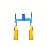 Uniseks zanglamaydigan po'latdan yasalgan ikki tomonlama pivo va sigaret uchun quvur tutgichi