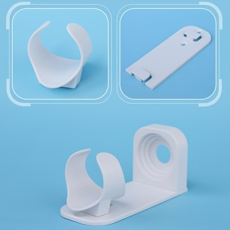 Wall-Mounted Electric Toothbrush Holder for Bathroom Organization