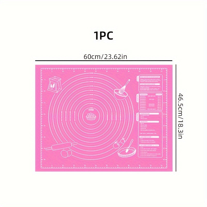 EVA Baking Mat 29.97x29.97 cm Non-Stick Food-Grade Dough Rolling Mat for Kitchen and Restaurant