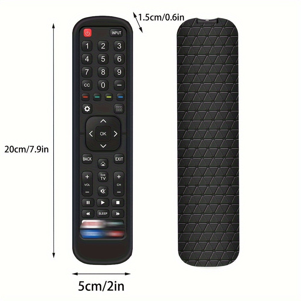 Funda de silicona para control remoto para televisor inteligente, funda antideslizante para Hisense EN2A27