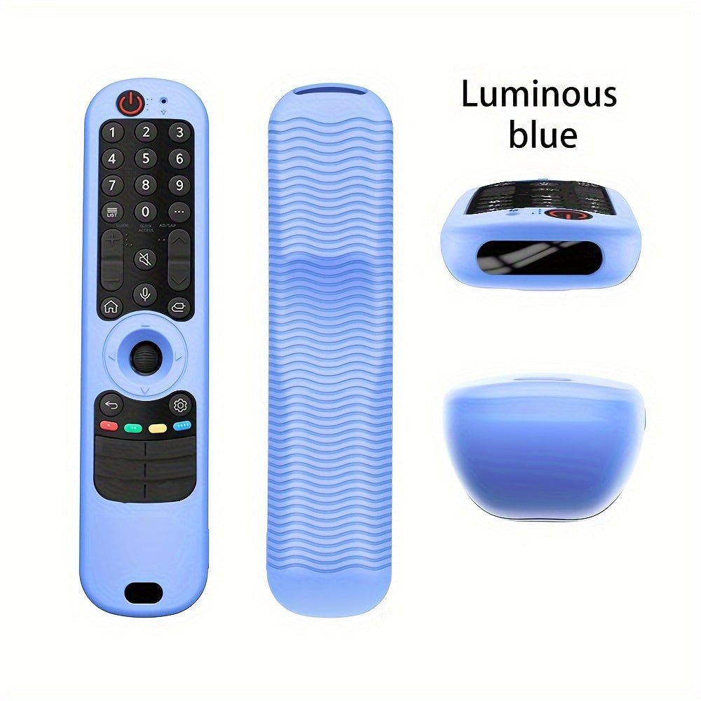 Shockproof Silicone Cover for LG Remote Control Non-Slip Grip No Battery Needed