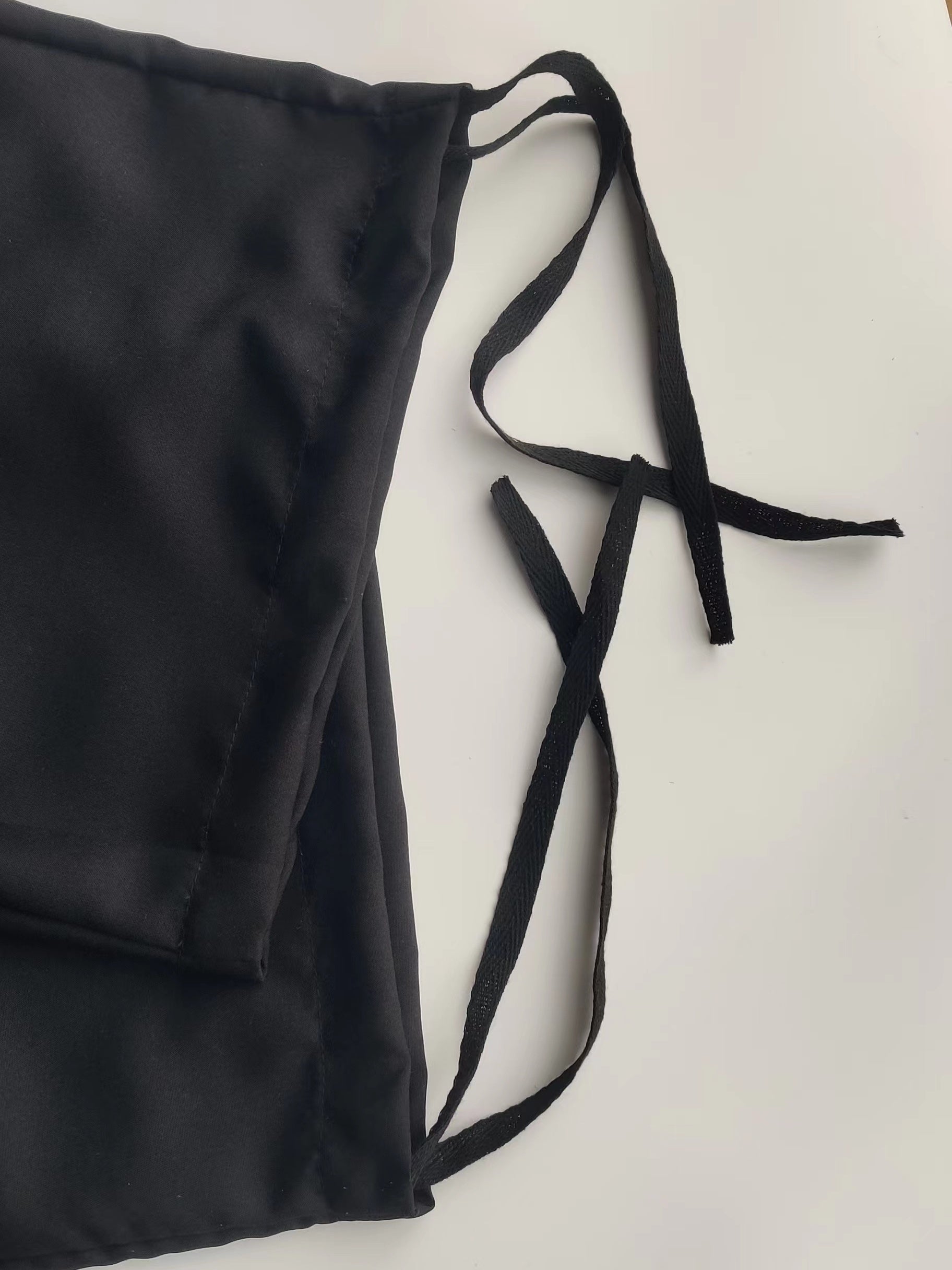 Erkaklar uchun katta o'lchamdagi kesilgan yuk shimlari, fermuarlı cho'ntaklar va keng kesimda.