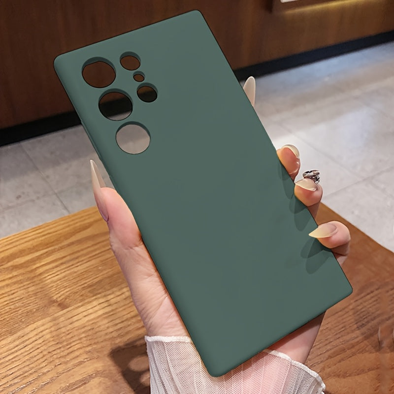 Liquid Shockproof TPU Phone Case for Samsung S25 Ultra and Other Models