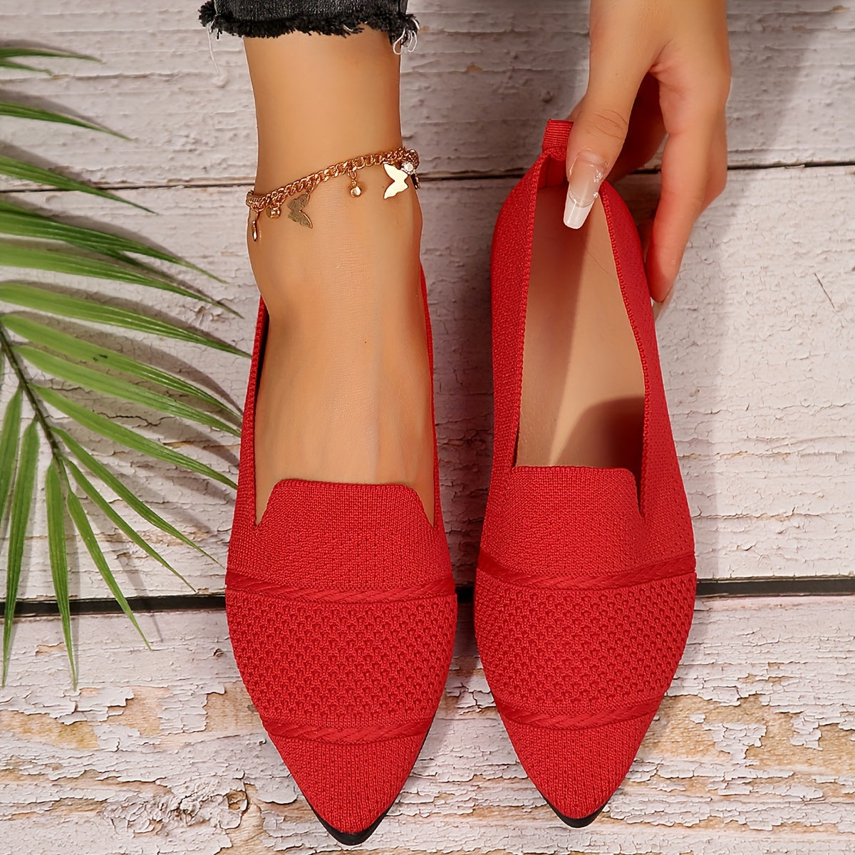 Women Breathable Flat Shoes Leather Comfortable Summer Shoes