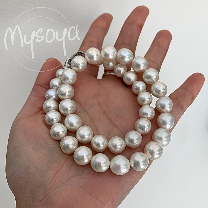 8-9mm Natural Freshwater Pearl Necklace for Women Elegant Jewelry for Weddings and Special Occasions