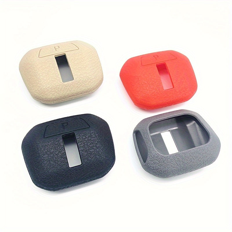 Car Gear Shift Cover Silicone Non-Slip Durable Easy Install Four Colors