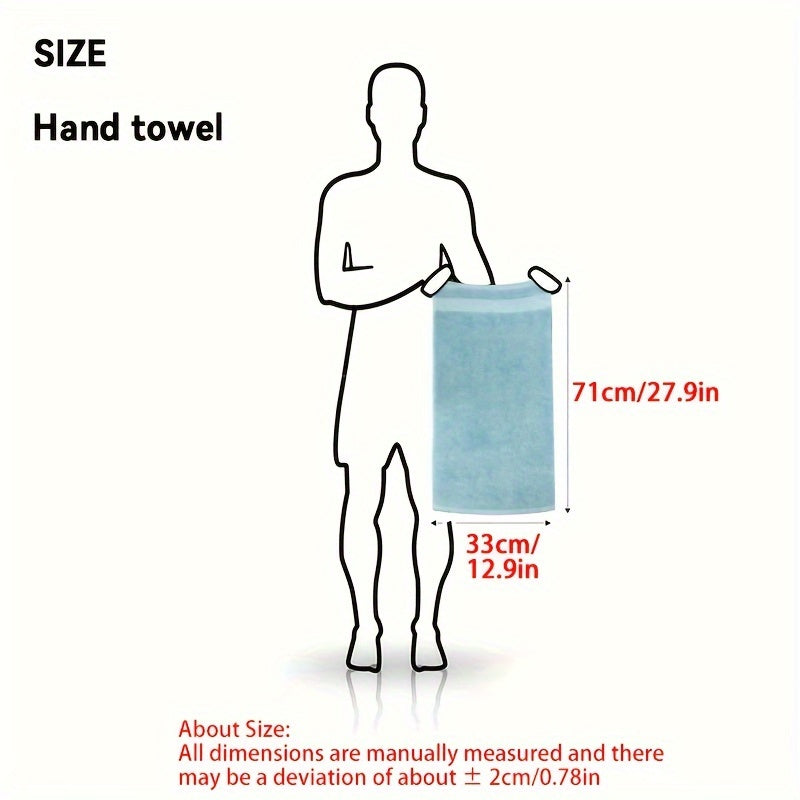 LattBy Ультра-мягкое хлопковое полотенце для лица - впитывающее, нежное к коже полотенце для рук и ванной в светло-коричневом, кремовом, розовом, синем цветах, LATTBY