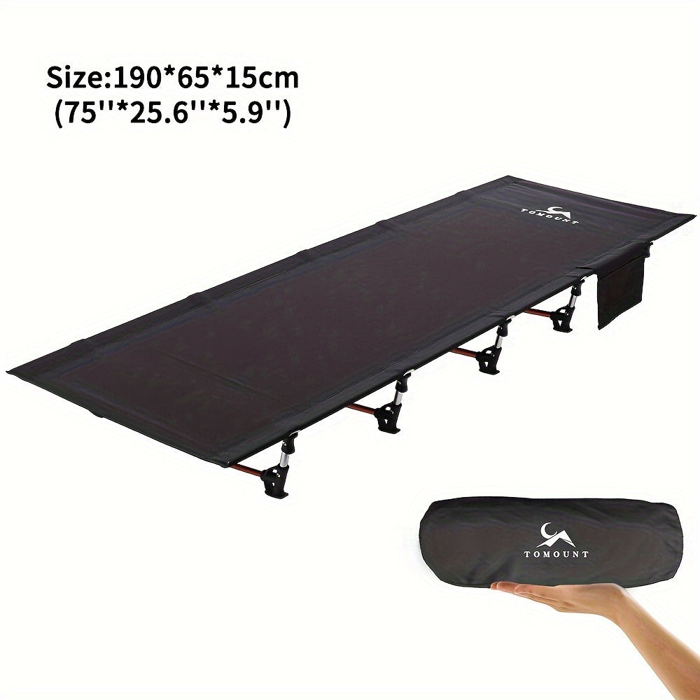 Lightweight Aluminum Camping Cot for Outdoor Hiking Travel and Beach