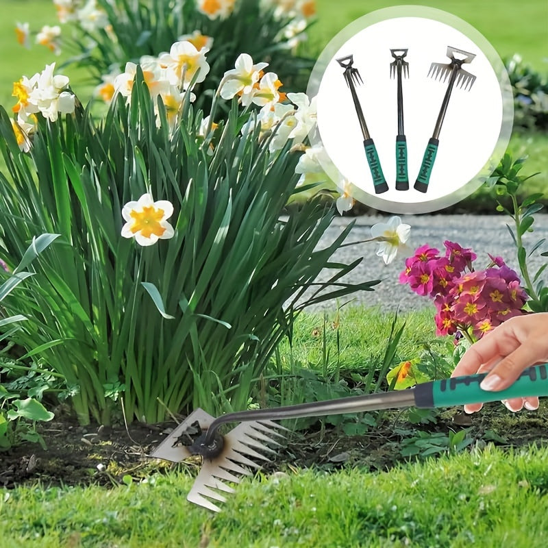Manganese Steel Manual Weeding Tool for Garden and Yard Uprooting