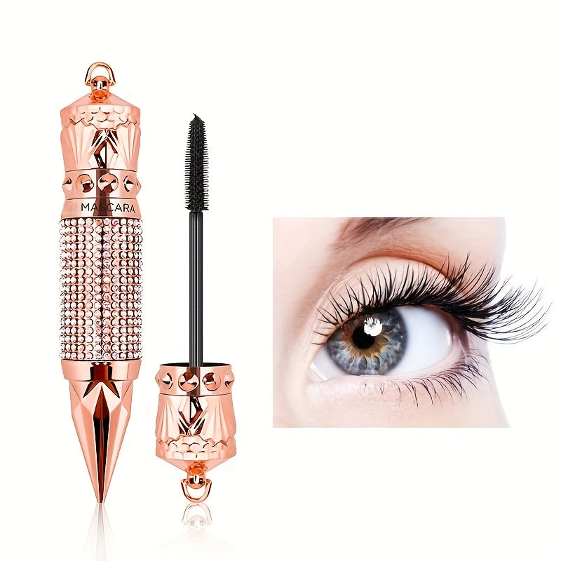 Женская водостойкая тушь для ресниц с металлическим эффектом для объема и длины