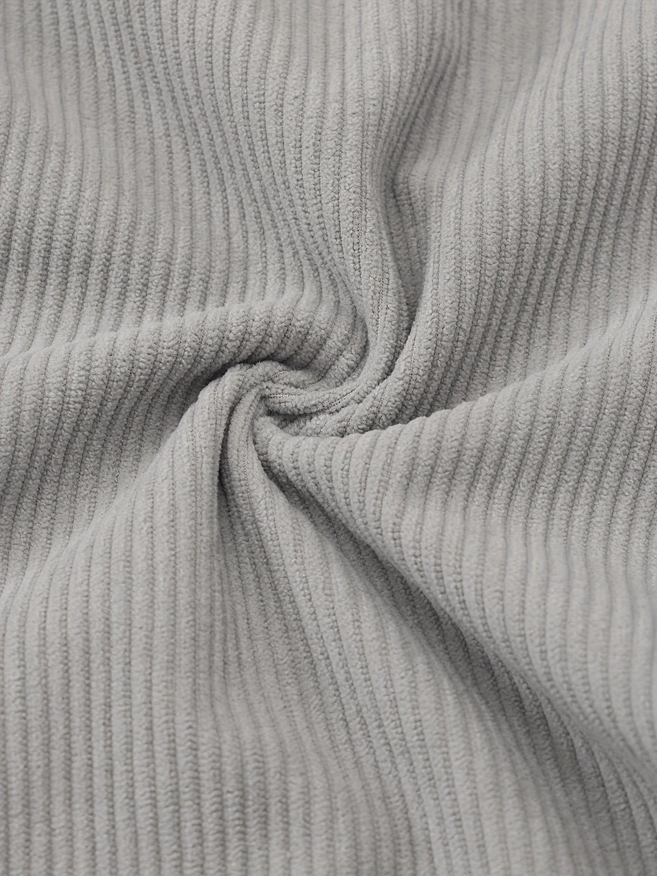 Men's Corduroy Pants Set 3 Pieces Fall Winter Loose Fit Straight Leg Polyester Alphabet Details