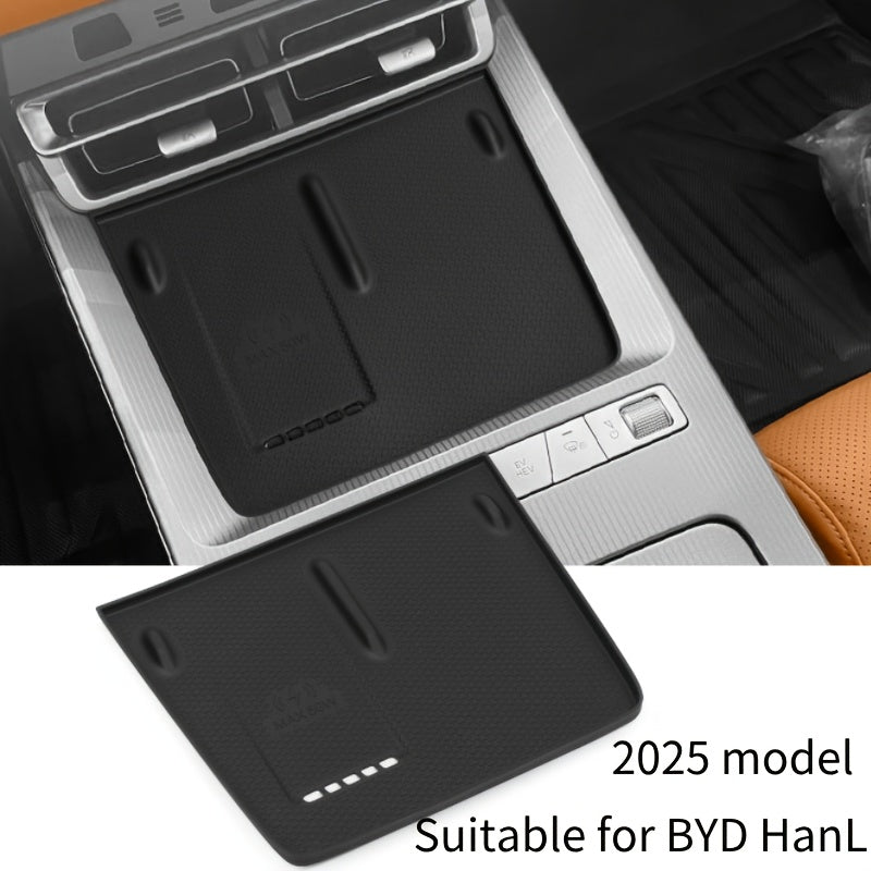Silicone Dashboard Mat for 25 BYD Han L Car Interior Anti-Slip Protector