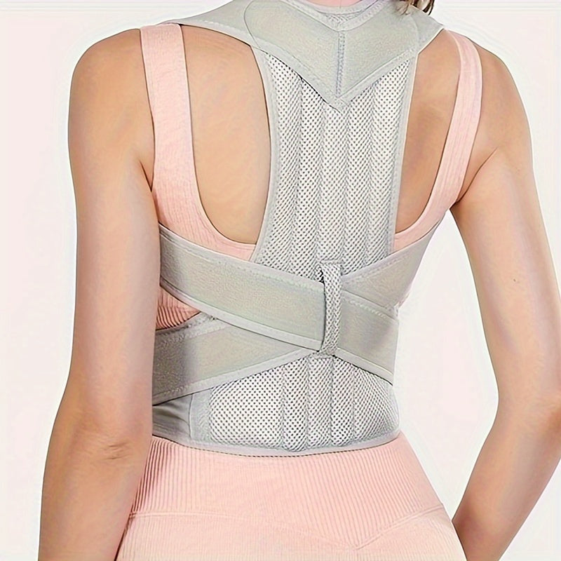 Kattalar uchun sozlanadigan orqa taxtasi, holatni tuzatish uchun nafas oladigan tarmoq yelka qoʻllab-quvvatlash