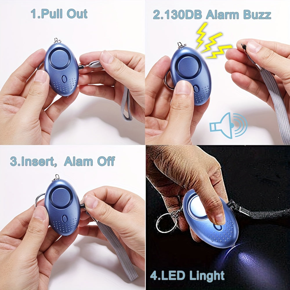 Set of 10 Women's Pink Safety Accessories Personal Alarm Window Breaker Gift Set