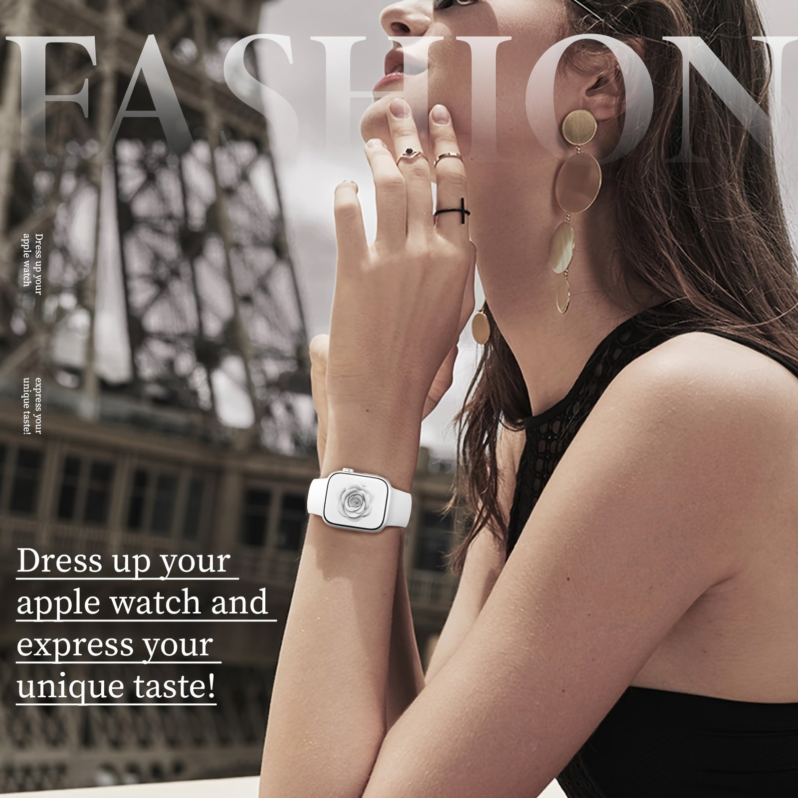 Set of Sports Silicone Wristbands for Apple Watch 38mm-49mm Compatible with Series 9 to 1 SE Men Women