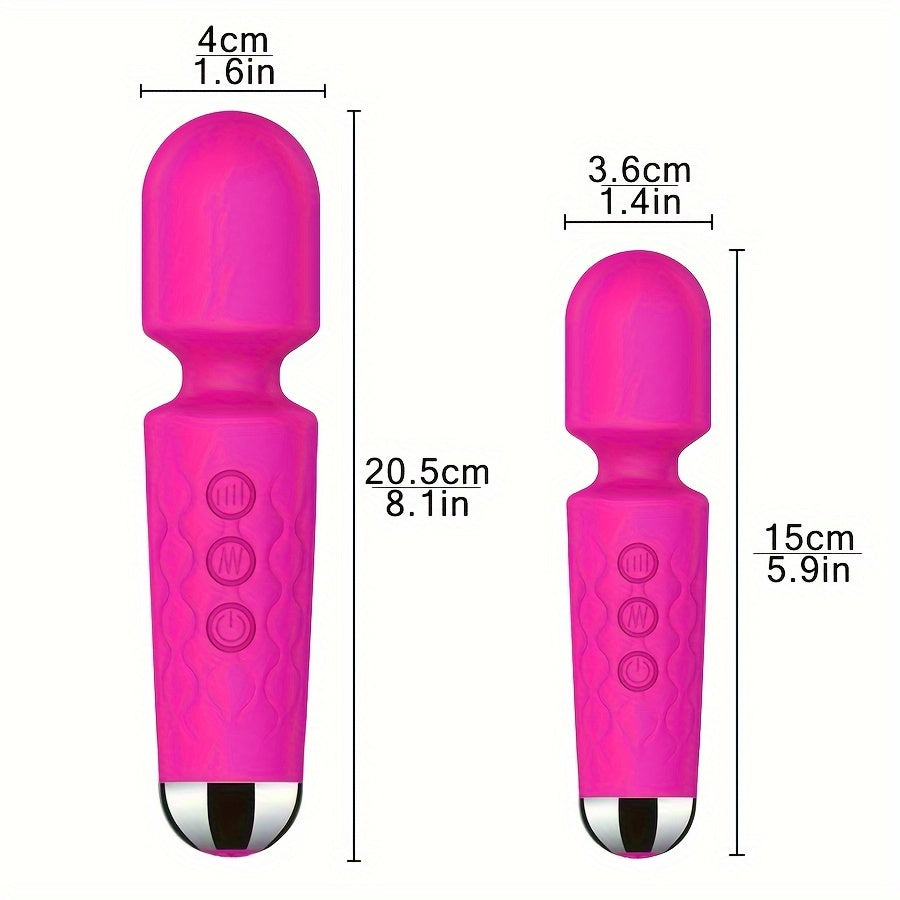 универсальный силиконовый вибратор с 8 уровнями интенсивности, низкий уровень шума, перезаряжаемый