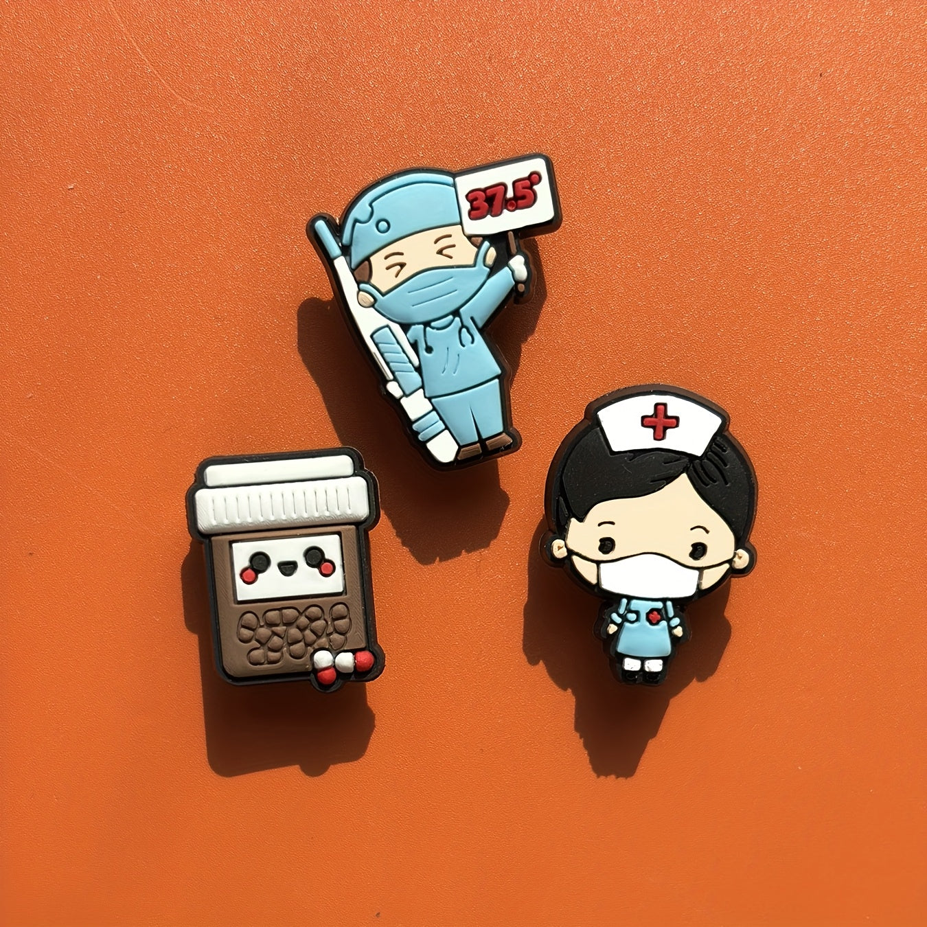 30 Pcs Medical Series PVC Hanging Set for Nurse Doctor Ambulance Decor