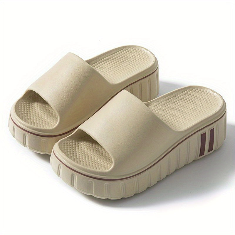 Women's EVA Slip-On High Heel Sandals Open-Toe Beach Shoes