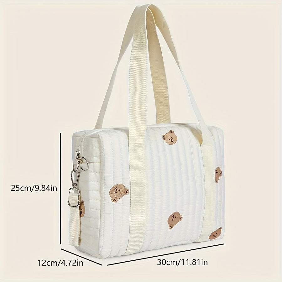 Medium-Sized Diaper Bag for Parents on Multi-Bear Outings