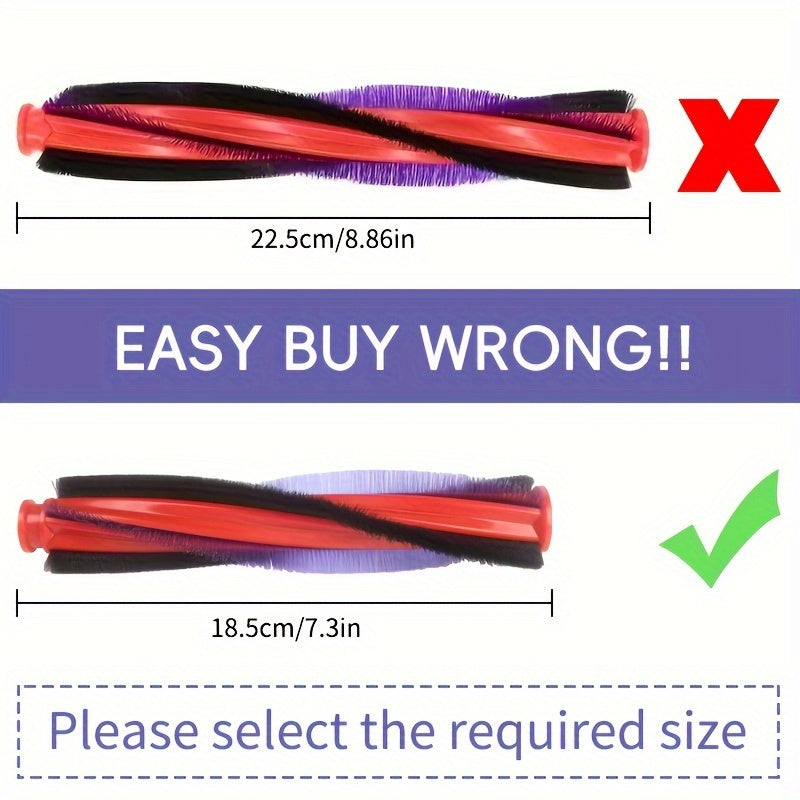 V6 V7 V8 seriyali uchun vakuum tozalash moslamasi to'plami, asosiy cho'tka va filtr bilan