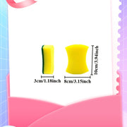 12 yoki 24 dona Oshxona tozalash to'plami quyidagilarni o'z ichiga oladi: Gubkalar, Idish sochiqlari, Tozalash matolari va Chizishdan himoyalovchi gubkalar.