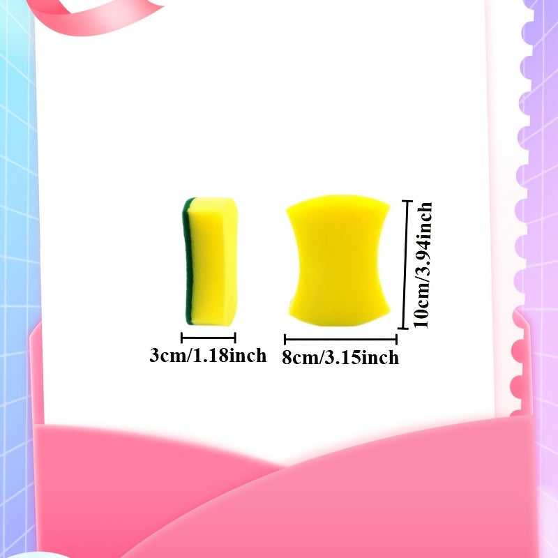 12 yoki 24 dona Oshxona tozalash to'plami quyidagilarni o'z ichiga oladi: Gubkalar, Idish sochiqlari, Tozalash matolari va Chizishdan himoyalovchi gubkalar.