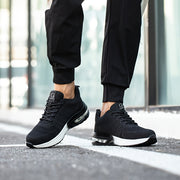 Women's Anti-Slash Steel Toe Safety Shoes Black Lightweight Work Footwear