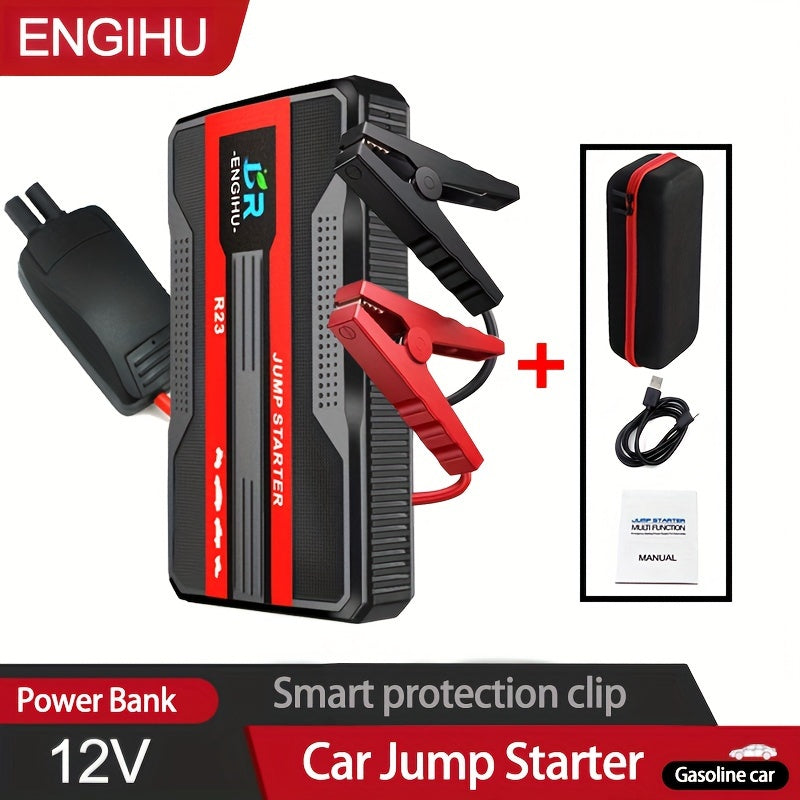 Portable Car Battery Jump Starter and Power Bank 12V 200A Peak Current
