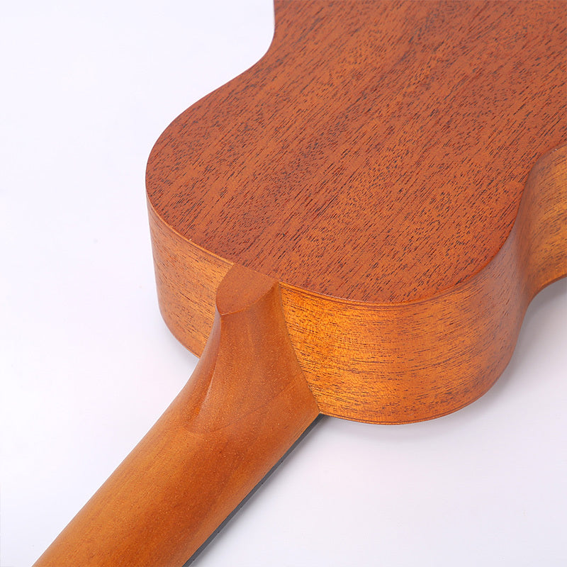 Сопрано укулеле мини-гитара из махагони и ели 21/26 дюймов, гавайский музыкальный подарок