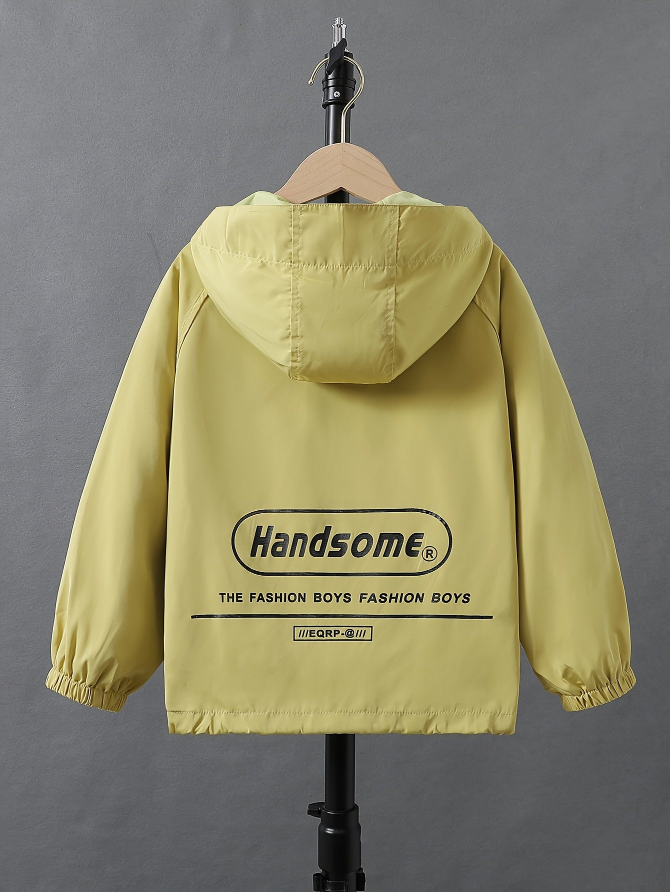 Kids Boys and Girls Hoodie Spring Autumn Letter Pattern Long Sleeve Zipper Jacket