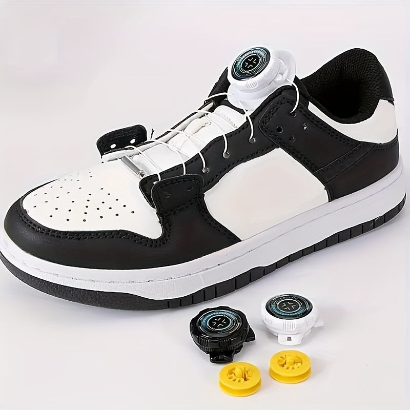 Unisex Elastic No-Tie Shoe Lace Fasteners for Running and Hiking