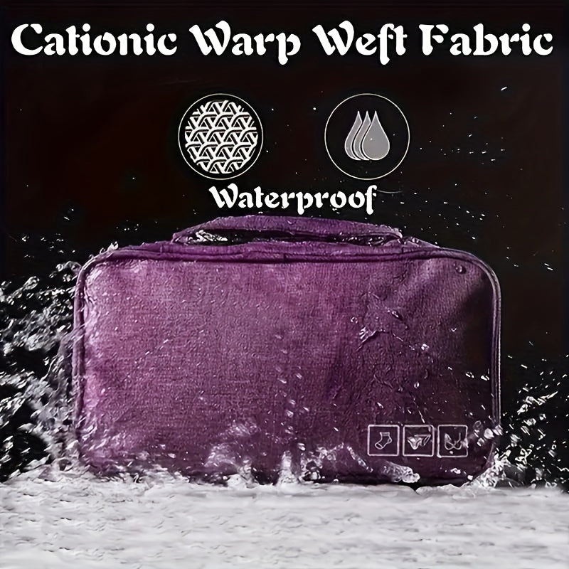 Lightweight Zipper Organizer Set for Travel with Multiple Pockets for Clothing and Accessories