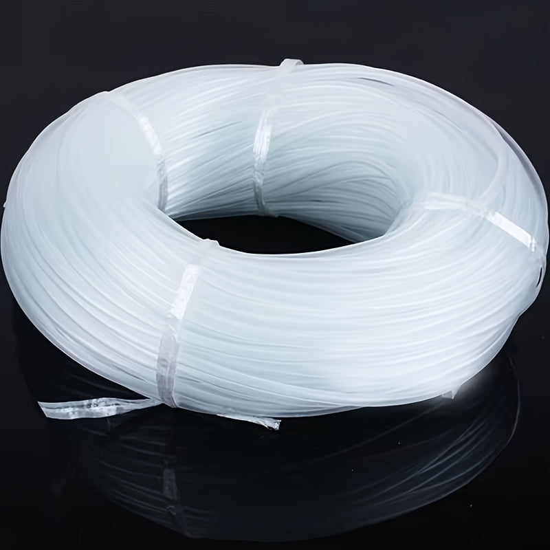 Flexible ABS Aquarium Air Tubing 4mm Inner Diameter 6mm Outer Diameter Clear