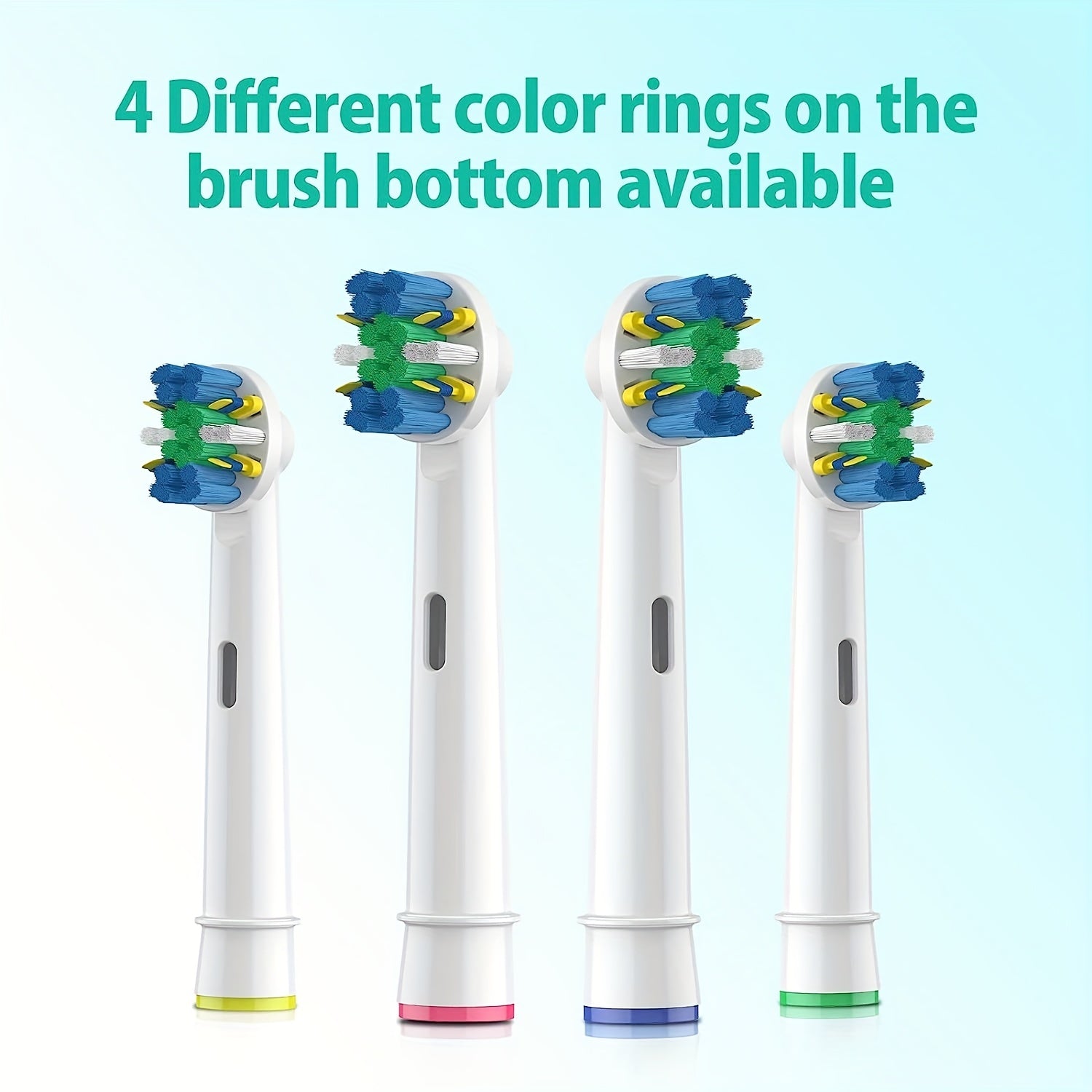 Recambio de cabezales de cepillo de dientes para cepillo eléctrico 8 unidades