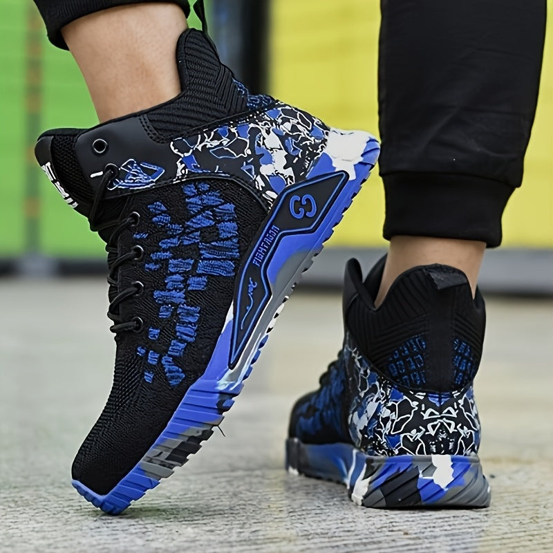 Women's Anti-Smash Puncture Safety Work Boots Black Blue Slip-Resistant Durable Shoes