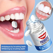 Probiotics Solid Toothpaste Deep Cleaning Fresh Breath Travel 28.5g
