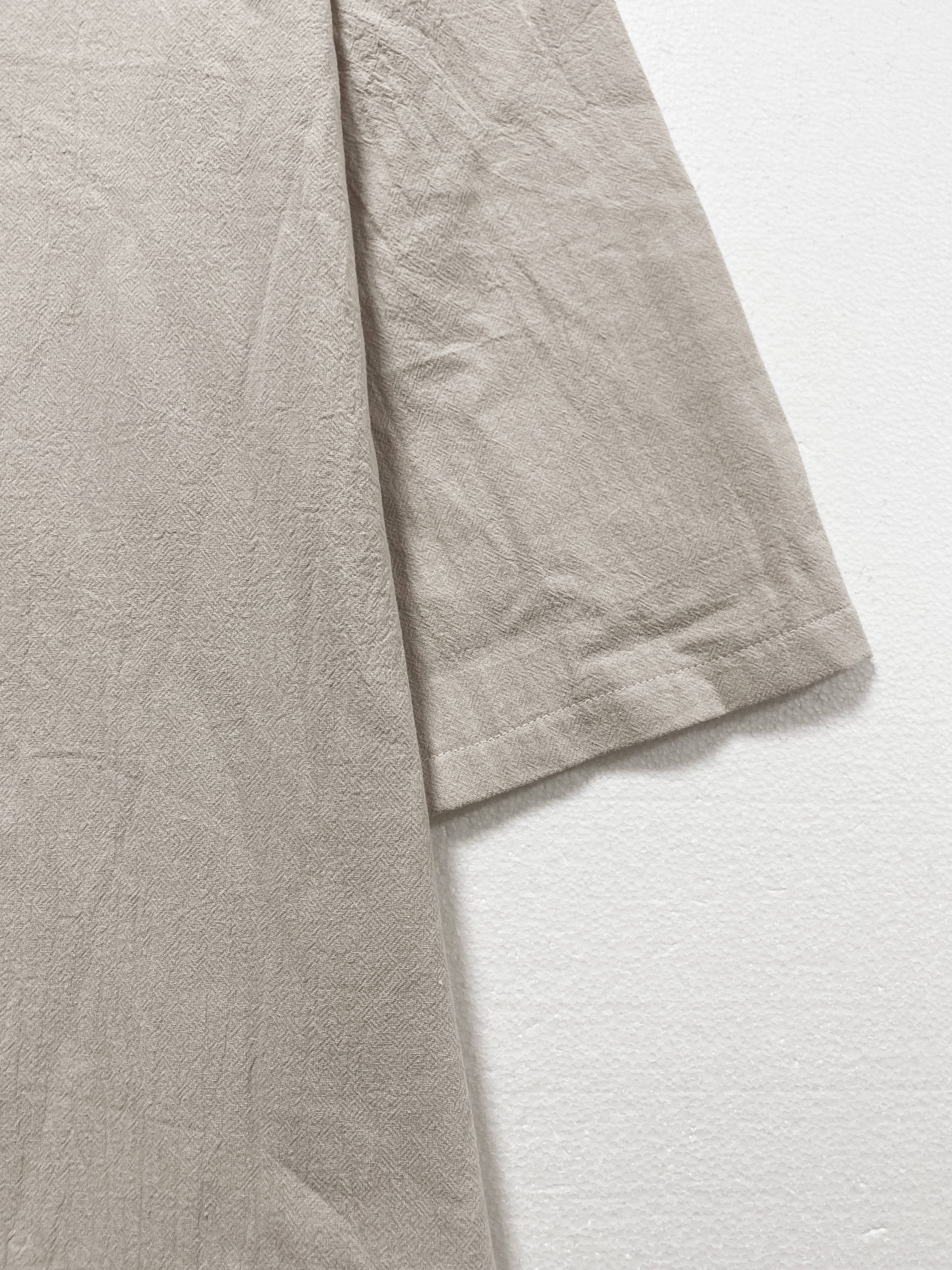 Plus Size Cotton Loose Fit Round Neck Pullover for Women