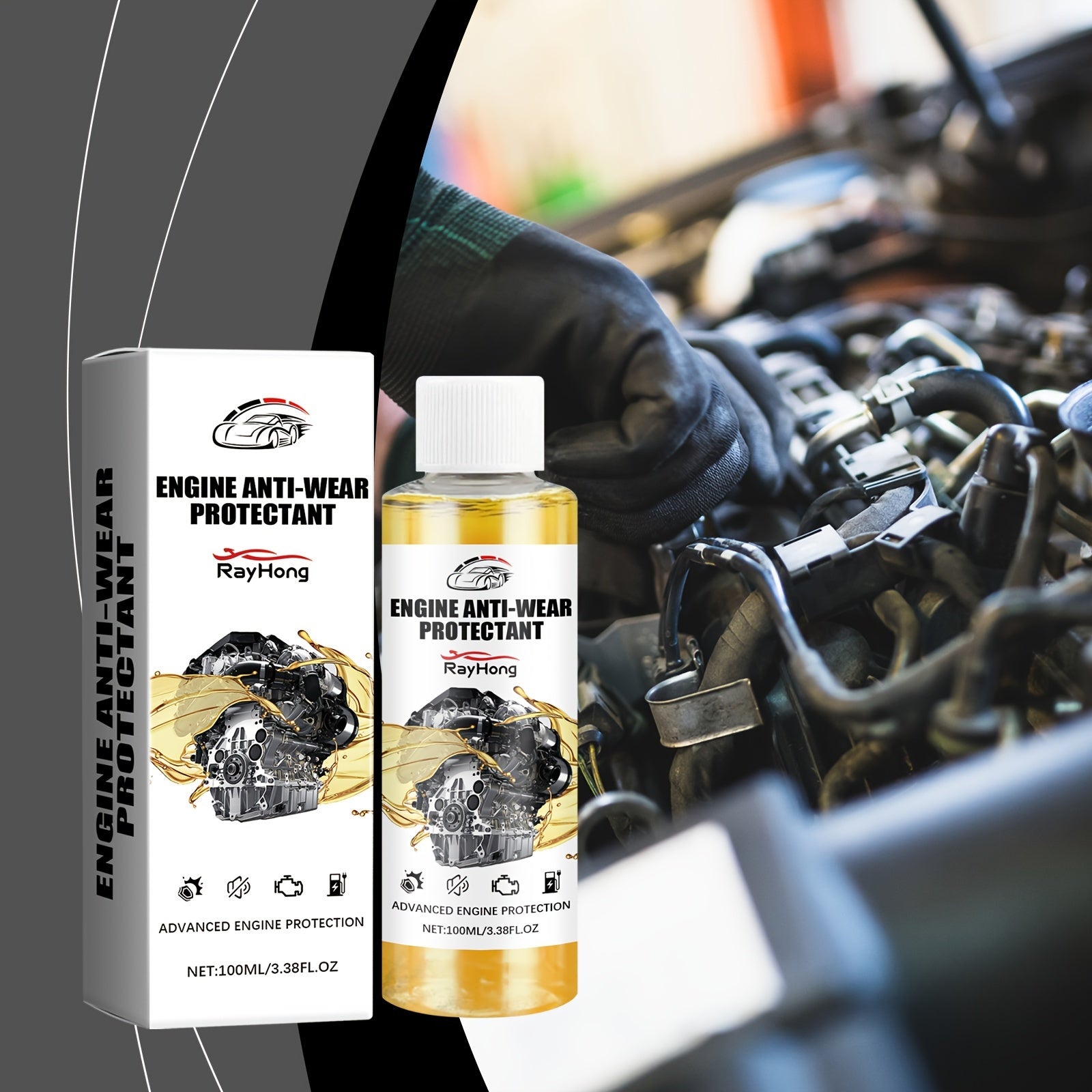 Engine Anti-Wear Protector Car Maintenance Rust Prevention Formula