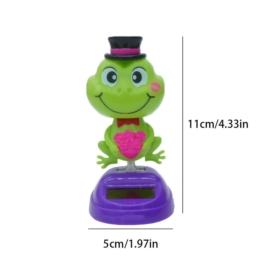 Милое украшение для панели с животным из ABS, кивок головы, автомобильный аксессуар