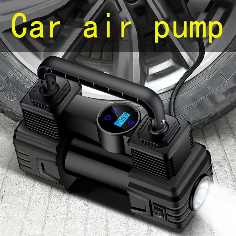 12V Mini Car Inflator Pump Electric Tire Air Pump for Small Vehicles