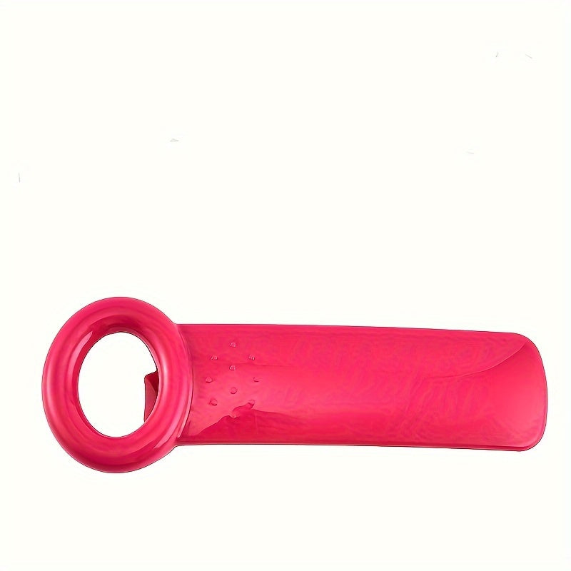 Multi-Use Kitchen Tool Plastic Bottle and Can Opener with Anti-Slip Cap Twister
