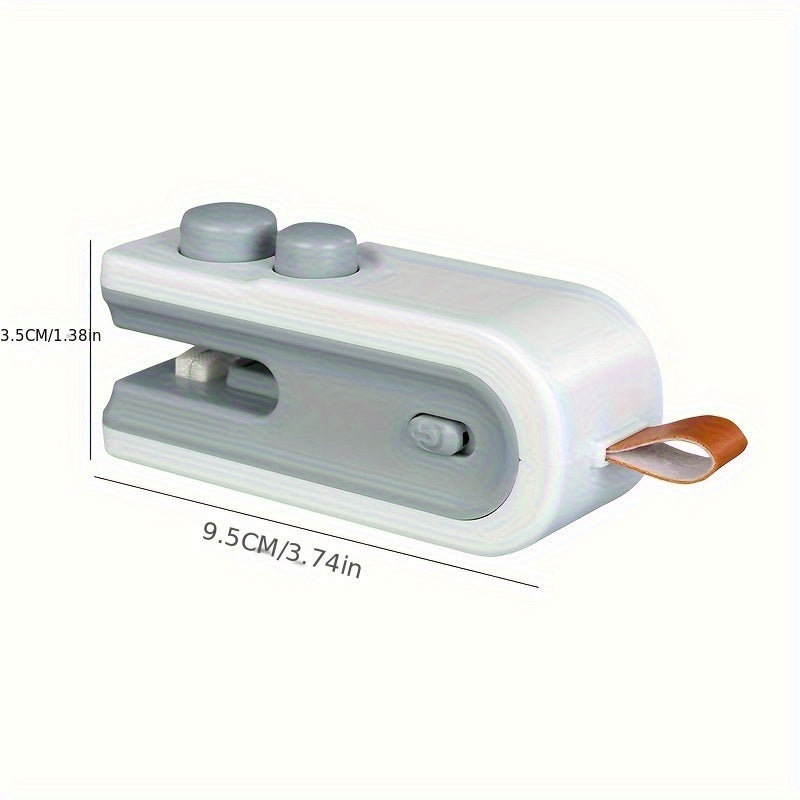 Vacuum Sealer for Small Household Use Hand Press Mini Snack Bag Sealer Portable Heat Sealer