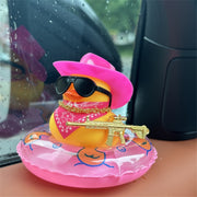 Qoziqorin shaklidagi avtomobil bezak dekor elementi, bardoshli PVC, transport ichki aksessuari