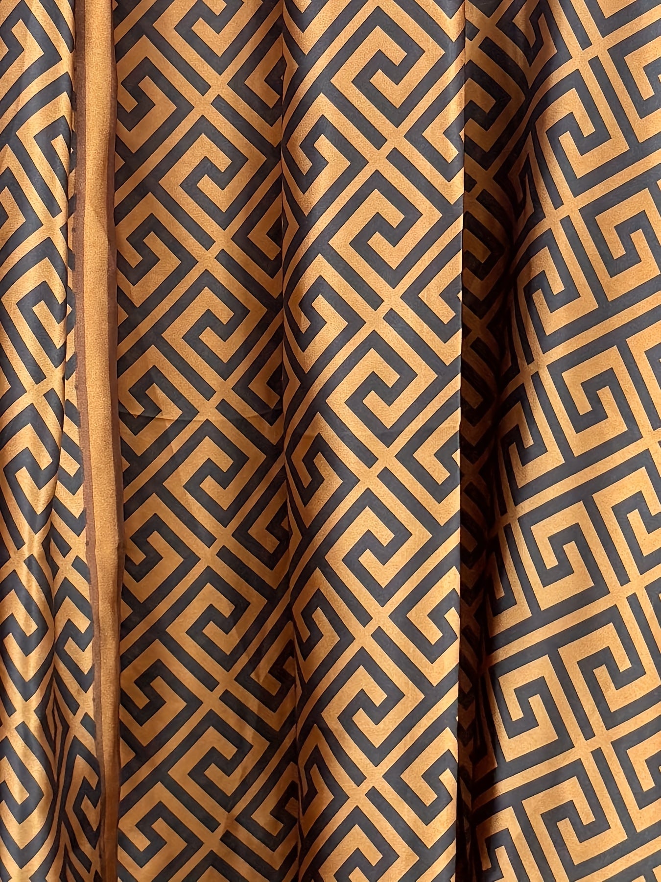 Pañuelo de talla grande con estampado floral de poliéster transpirable de corte holgado con mangas batwing