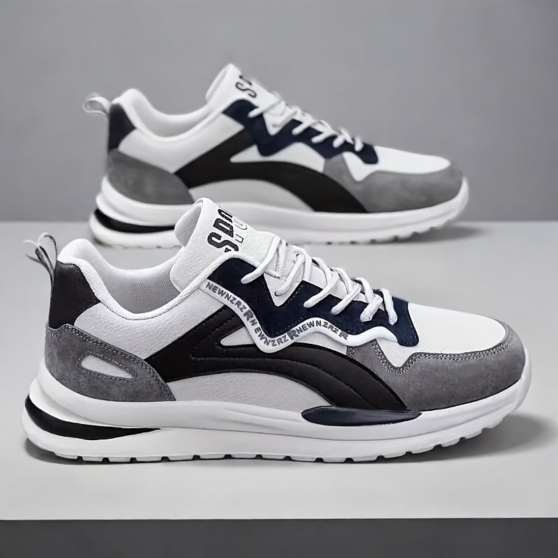 Men's Lightweight Sports Shoes Casual Sneakers with Good Traction Anti-Slip Wear-Resistant