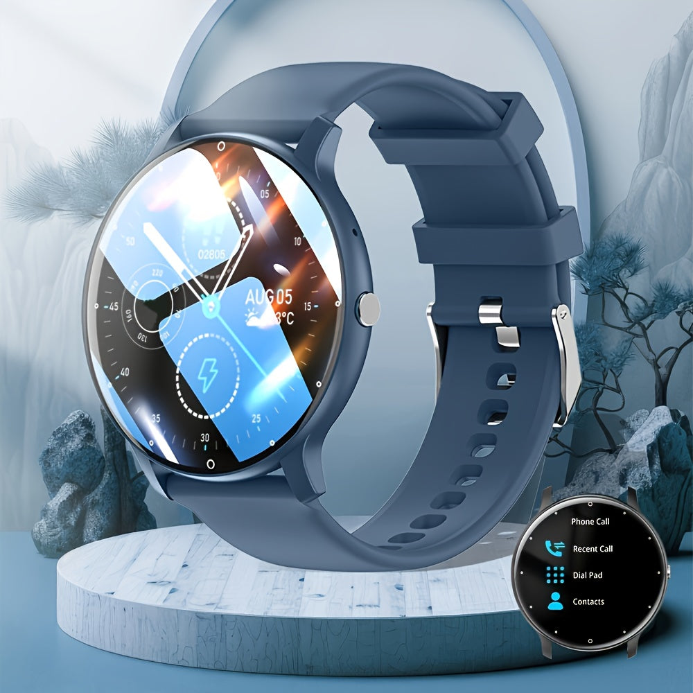 Smartwatch for Men and Women 1.28 Inch HD Touchscreen Fitness Tracker Pedometer Calories Waterproof IP67