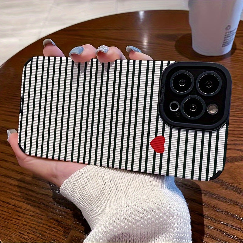 Faux Leather Phone Case for iPhone 15 14 13 12 11 X XS with Dirt-Resistant Design