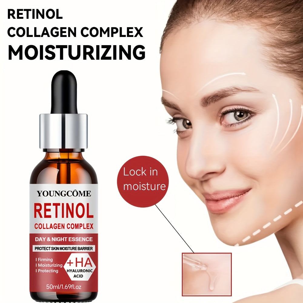 Набор по уходу за кожей с ретинолом и коллагеном включает увлажняющий крем и сыворотку, обогащенные витамином E, для всех типов кожи. Нежная, нераздражающая формула идеально подходит для мужчин и женщин в движении.