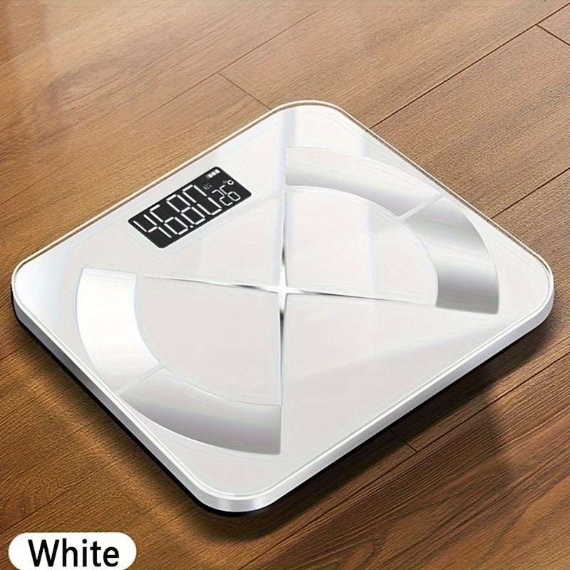 Wireless Smart LED Scale with App Connectivity Battery Powered Weight Tracking Personal Care Electronics