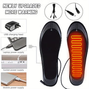 Heated Shoe Insoles for Men and Women USB Powered Washable and Cuttable